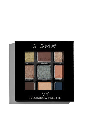 Sigma Beauty Ivy 9-shade Eyeshadow Palette