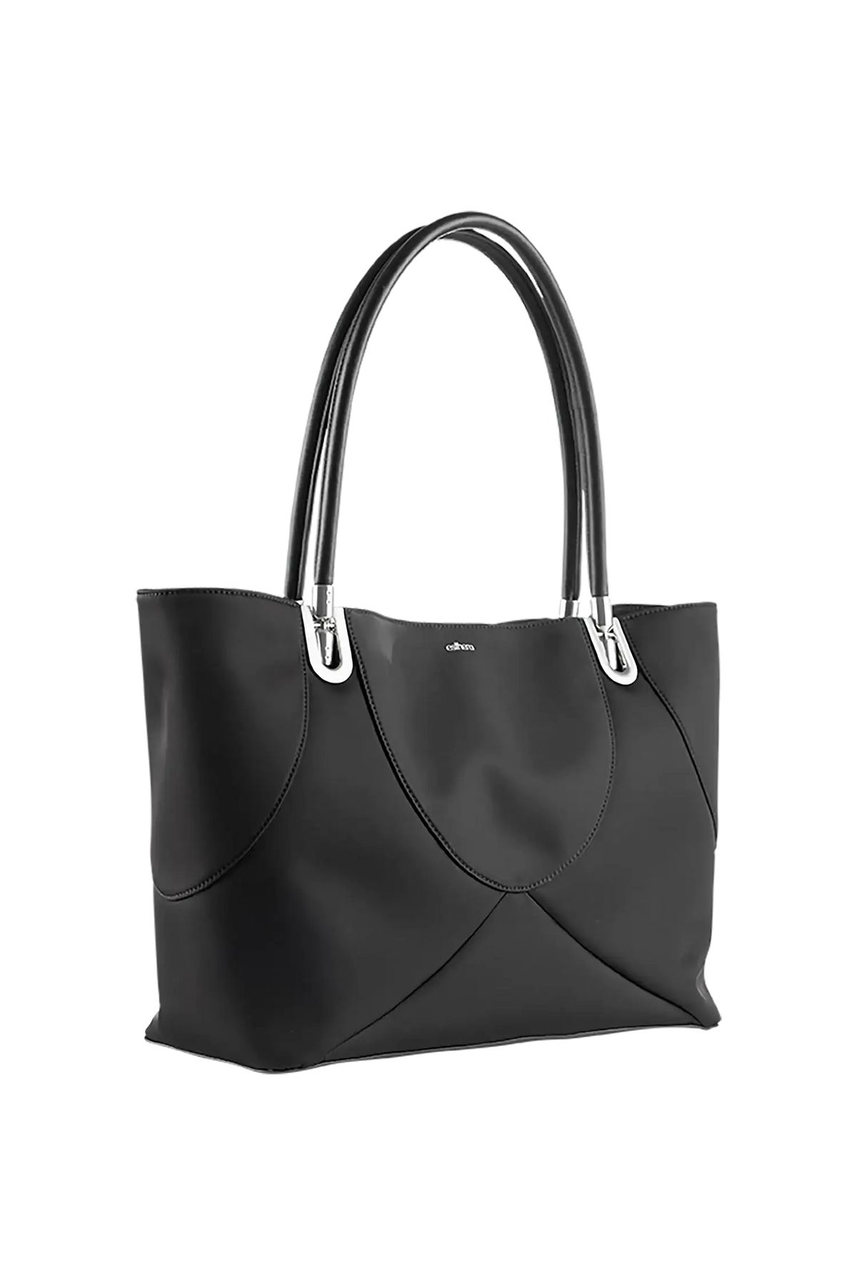 4pm Maxi Nylon Handbag Black