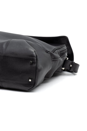 Front Zip Messenger Bag