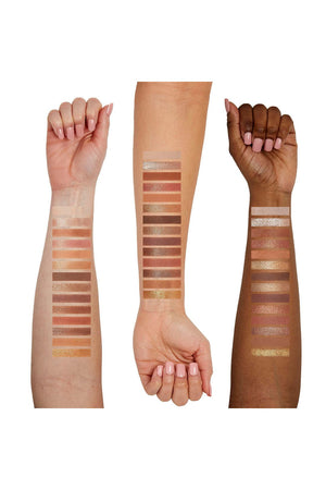 AMBIANCE EYESHADOW PALETTE ARM SWATCHES