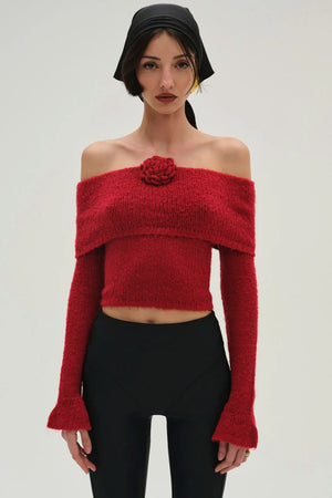 For Love & Lemons Aspen Knit Top