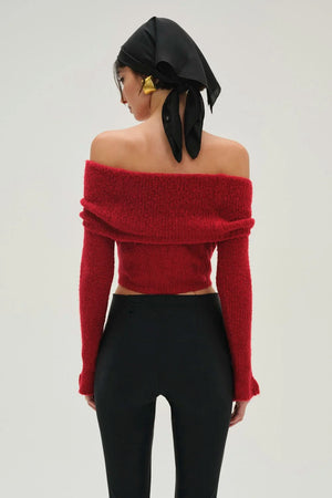 For Love & Lemons Aspen Knit Top