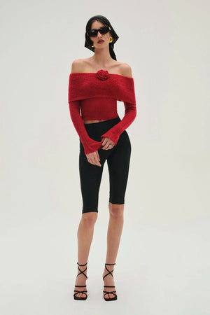 For Love & Lemons Aspen Knit Top