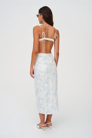 For Love & Lemons Chantal Midi Skirt