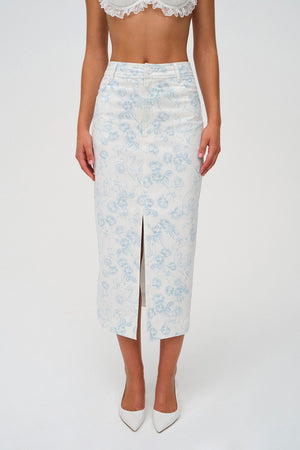 For Love & Lemons Chantal Midi Skirt