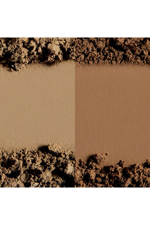 COLOR + SHAPE BROW POWDER DUO - LIGHT SWATCHES