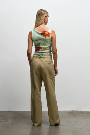 House of Sunny Cosmos Mesh Top