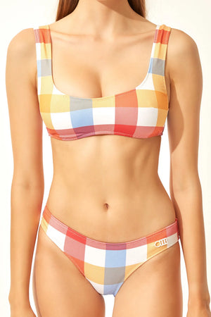 Solid & Striped The Elle Bikini - Beach Plaid