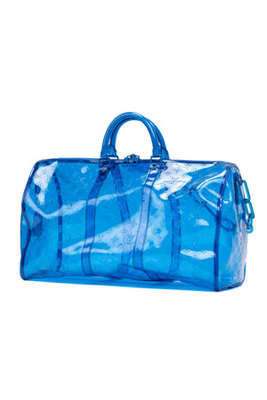 Ltd. Ed. Virgil Abloh Keepall Monogram Prism 50