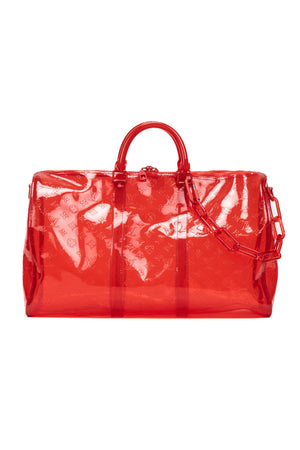 Ltd. Ed. Virgil Abloh Keepall Monogram Prism 50