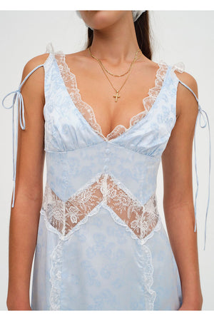 For Love & Lemons Hattie Maxi Dress