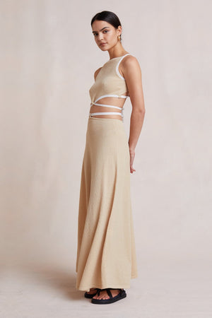Bec + Bridge Lauryn Knit Top - Cream/ Sand