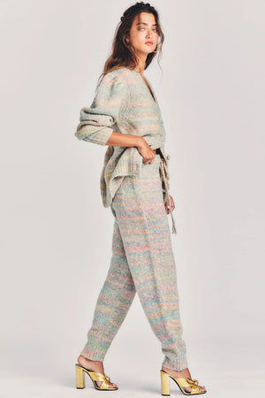 LoveShackFancy Olvera Pants - Autumn Rainbow