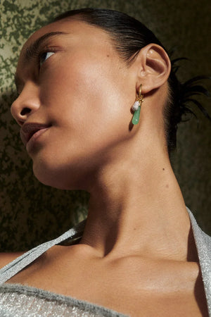 PDPAOLA Pavé Drop Pendant