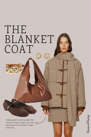 House of Sunny Retro Blanket Jacket