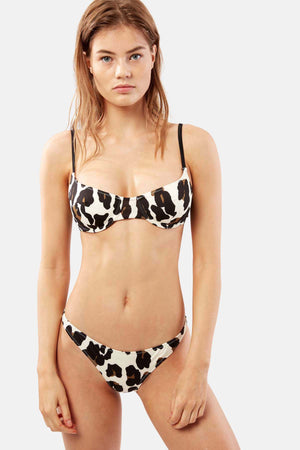 Solid & Striped The Eva Bikini Bottom - Big Leopard