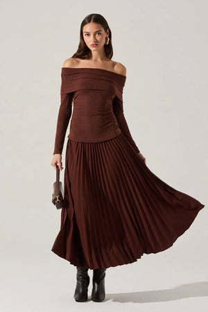 ASTR the Label Tanaia Mixed Media Dress