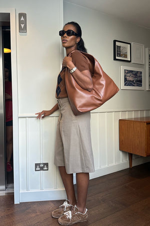 @nlmarilyn in House of Sunny The Big Sling Bag - Chocolate