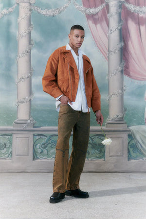 House of Sunny The Hybrid Jacket - Tobacco