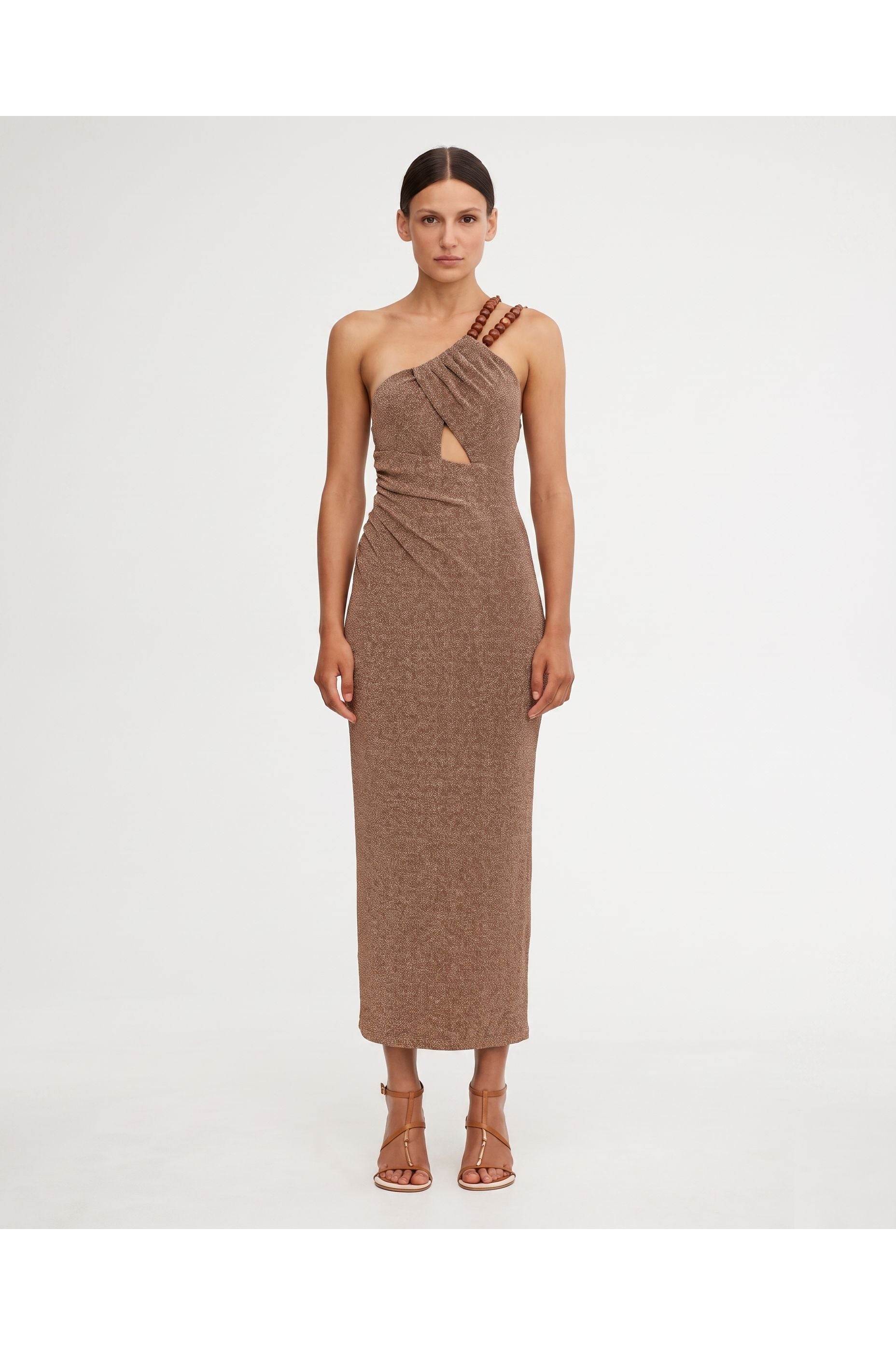 Gia Midi Dress Bronze – Eclipse Sample Sales