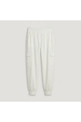 Cargo Jogger Pants | White