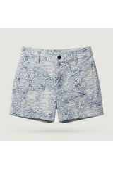 Floral Print Patch Pocket Shorts | Multi