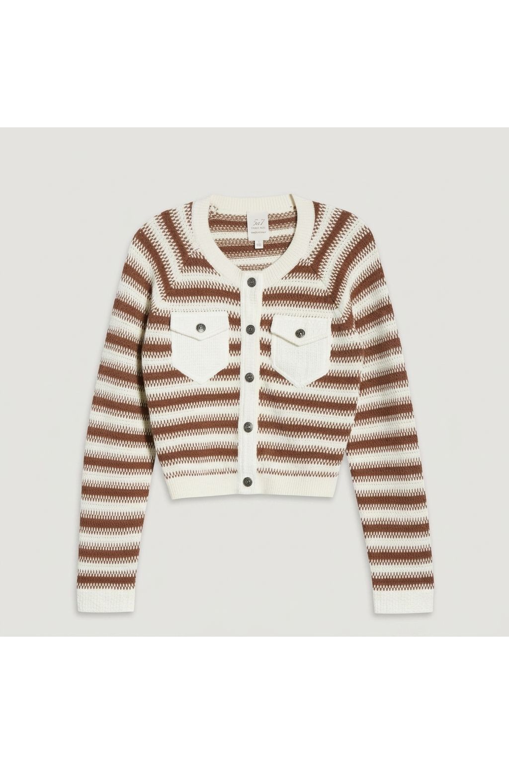 Striped Pocket Cardigan | Multi
