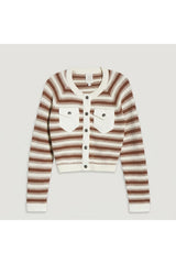 Striped Pocket Cardigan | Multi