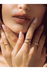 The Gold Rose Ring