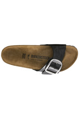 Birkenstock Madrid Big Buckle Birko Flor | Graceful Licorice | Narrow