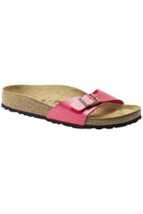 Birkenstock Madrid Birko-Flor | Graceful Raspberry | Narrow