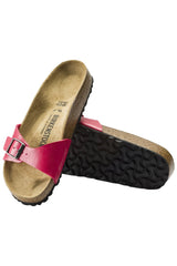 Birkenstock Madrid Birko-Flor | Graceful Raspberry | Narrow
