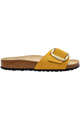 Birkenstock Madrid Big Buckle Nubuck | Azure