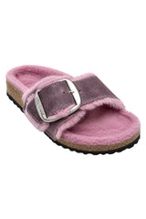 Birkenstock Madrid BIg Buckle Shearling | Lavender