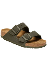 Birkenstock Arizona Suede Leather | Thyme | Narrow