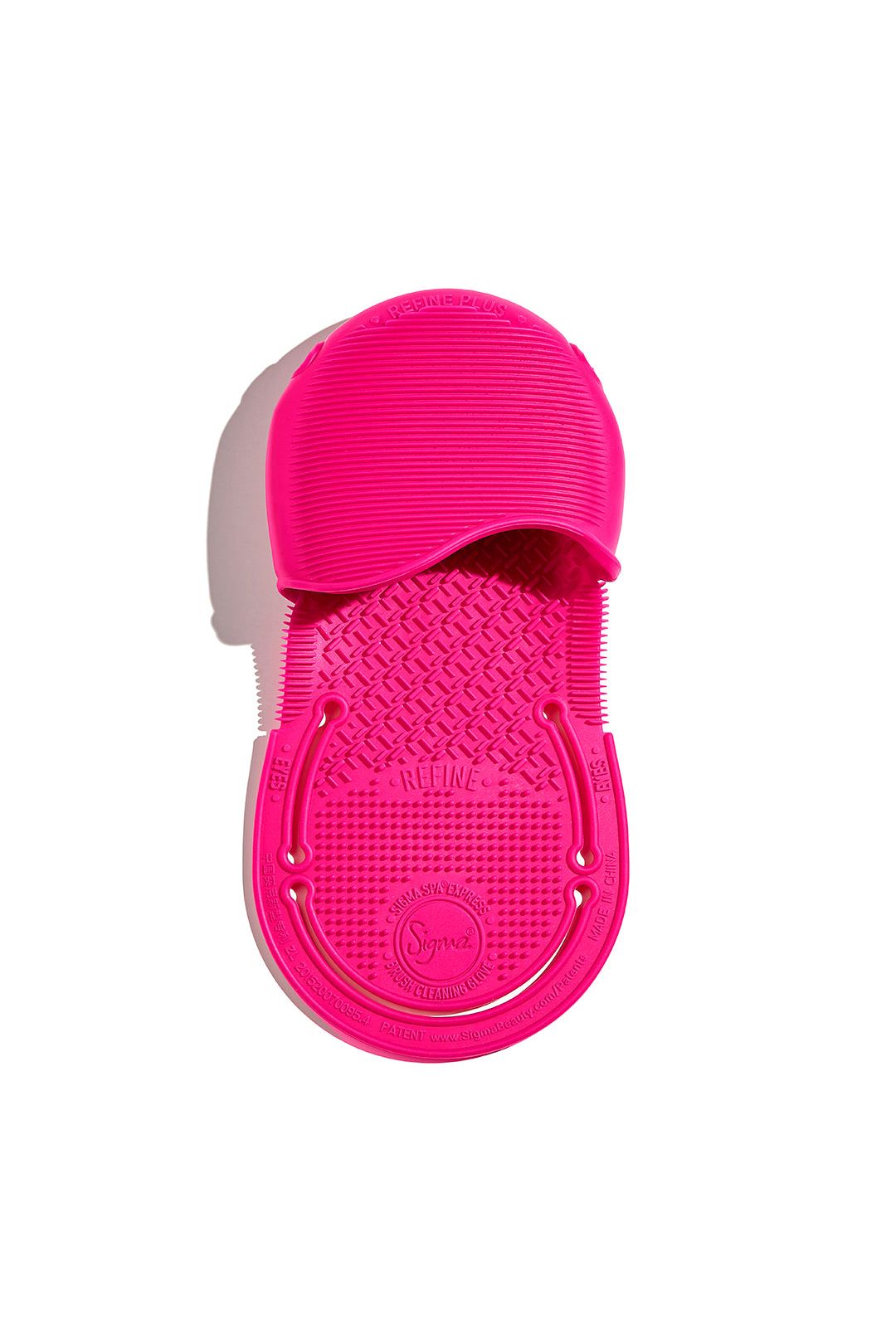Pink Sigma Spa® Express Brush Cleaning Glove