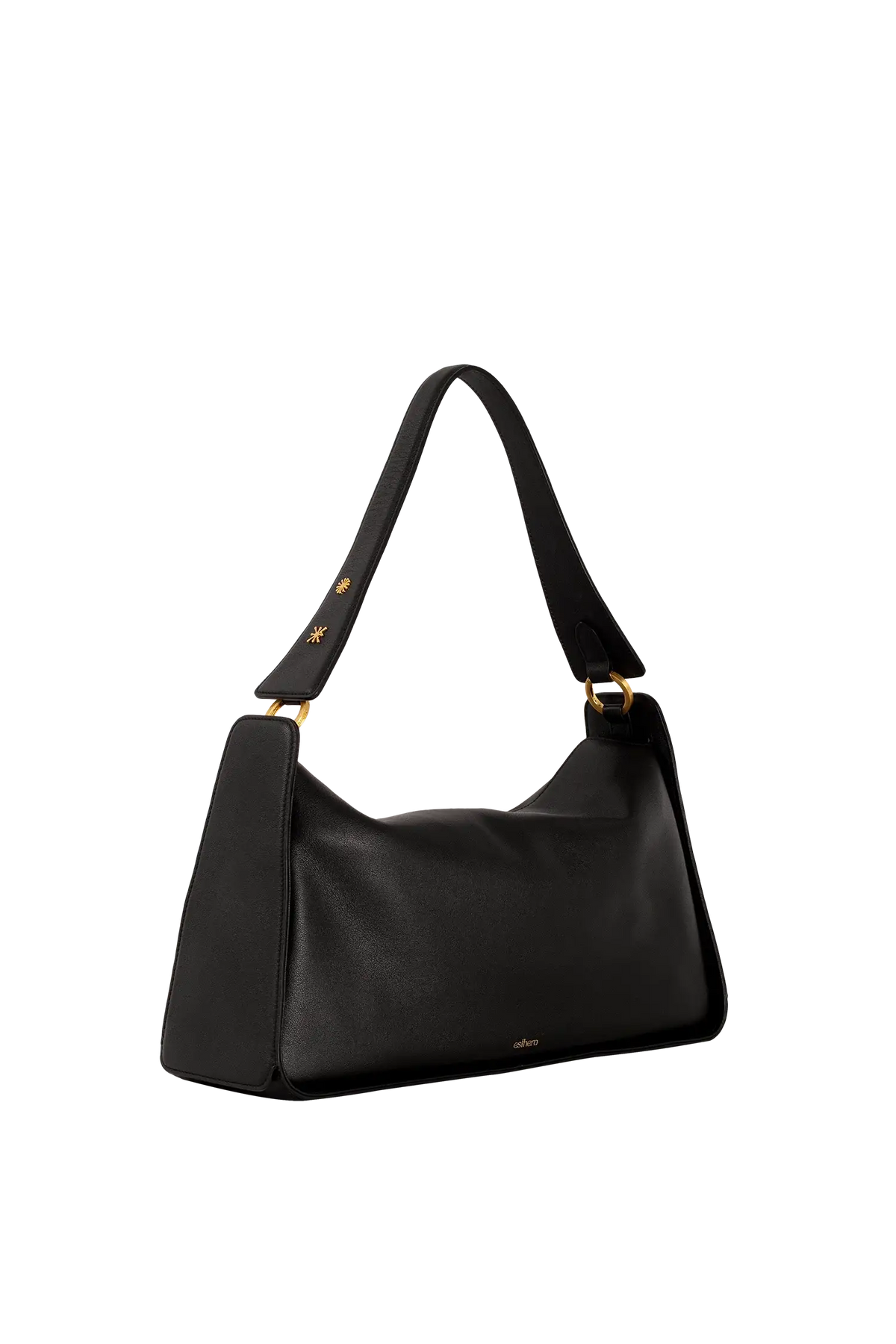 10am Maxi Shoulder Bag Black