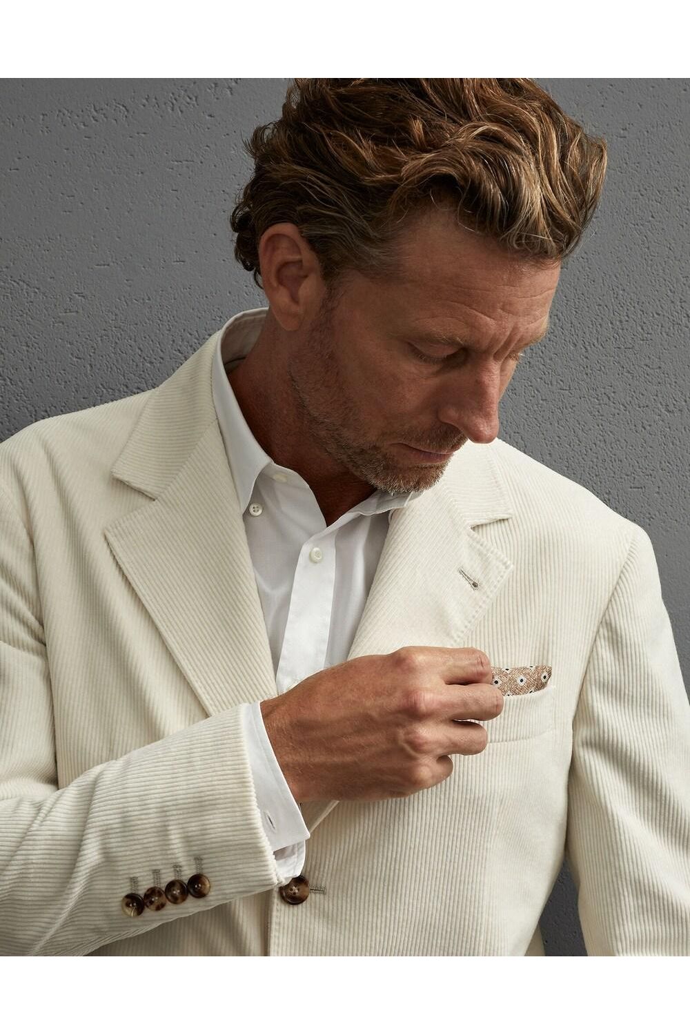 BRUNELLO CUCINELLI | Single-Breasted Cotton Blazer