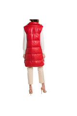 Brunello Cucinelli | Down-Padded Leather Gilet Coat