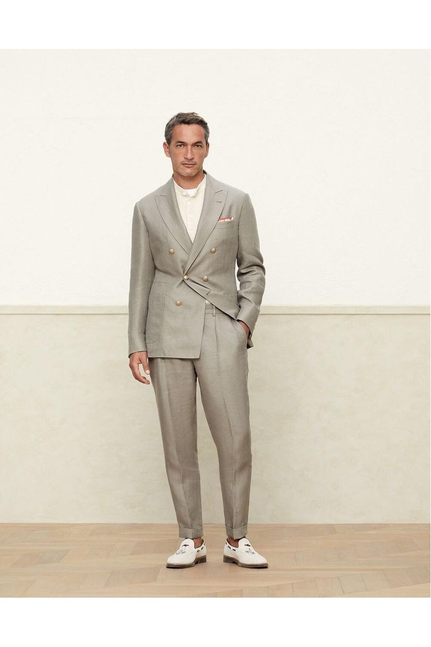 Brunello Cucinelli | Double-Breasted Tailored Blazer