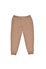 Men's Camel Cashmere Jogger Trousers