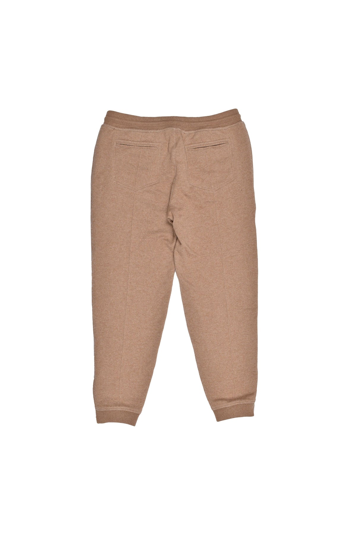 Men's Camel Cashmere Jogger Trousers