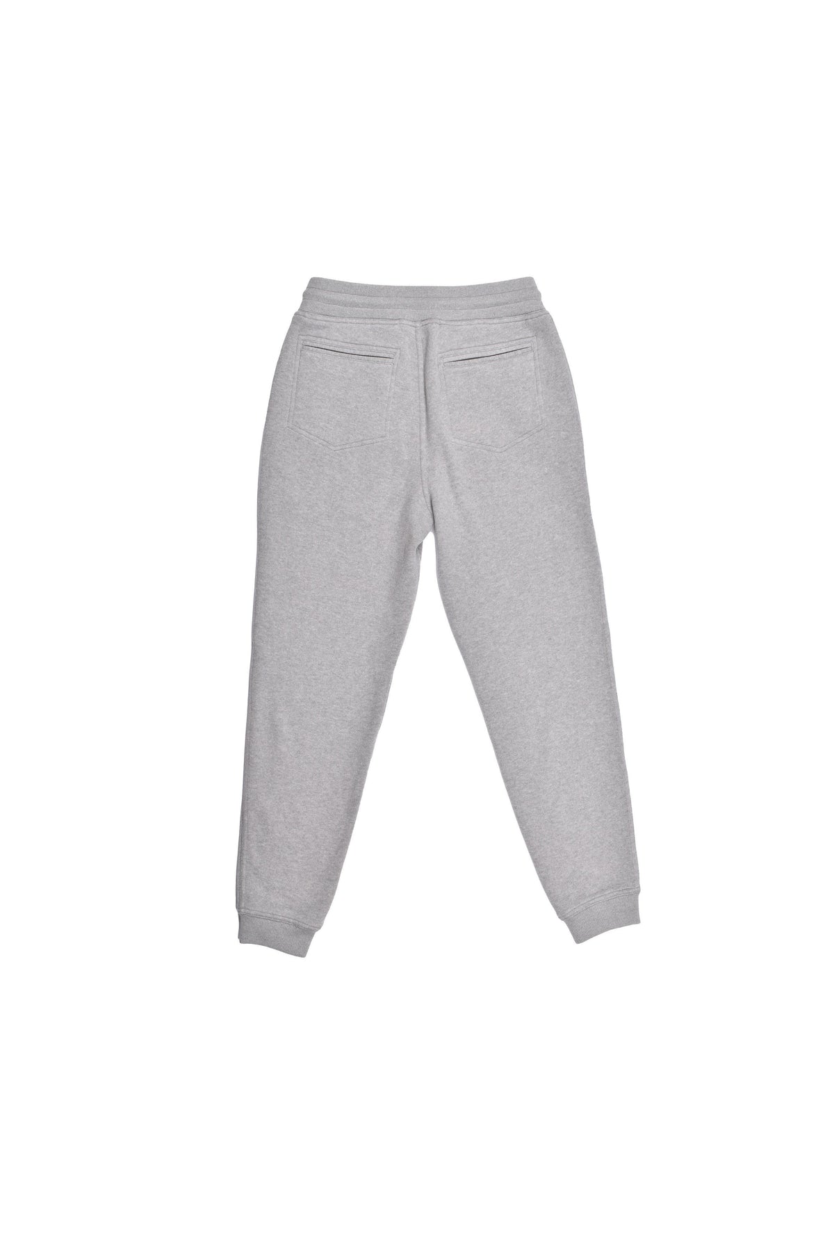 Men's Light Grey Wool Jogger Pants