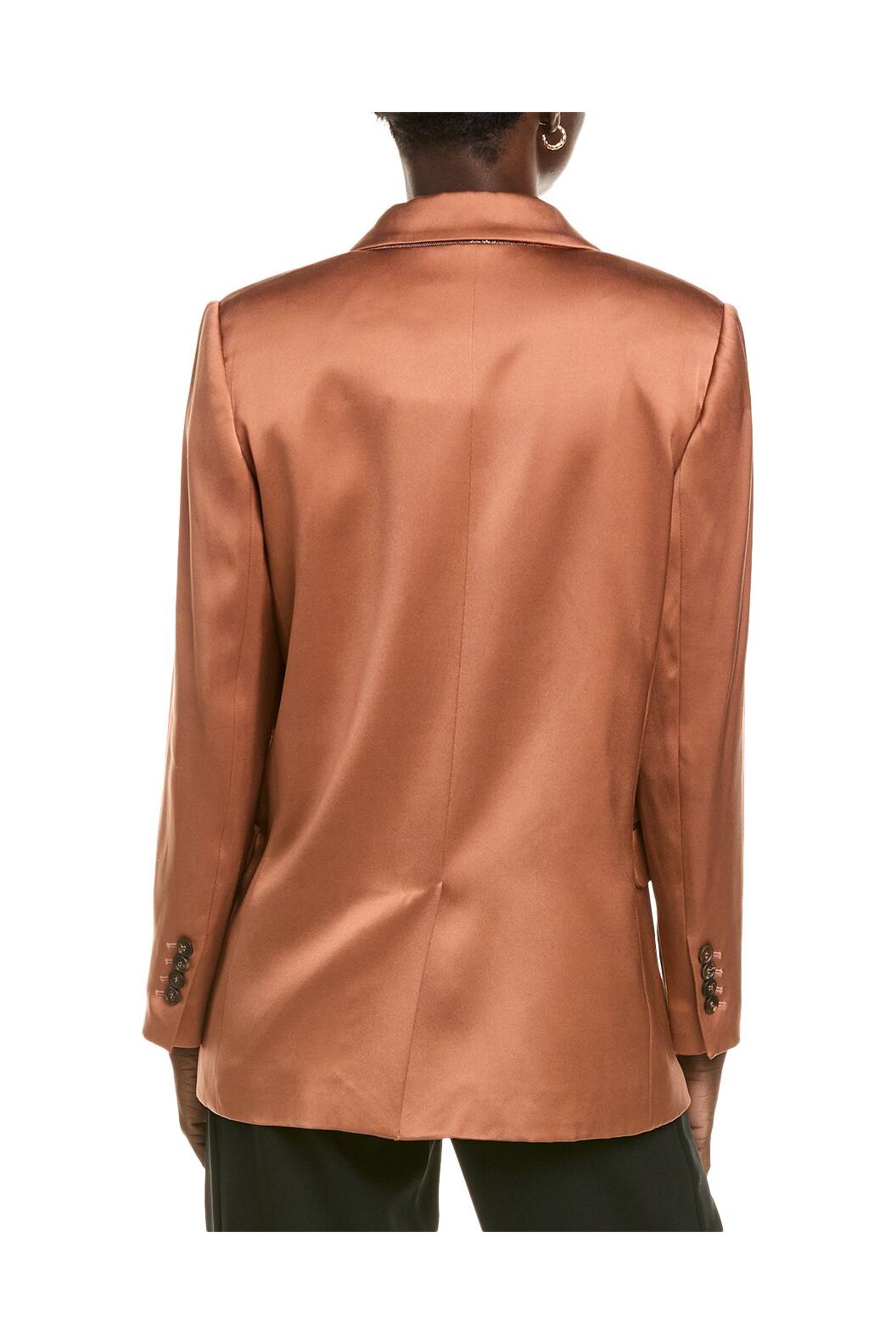 Brunello Cucinelli Women's Copper Double Breasted Blazer