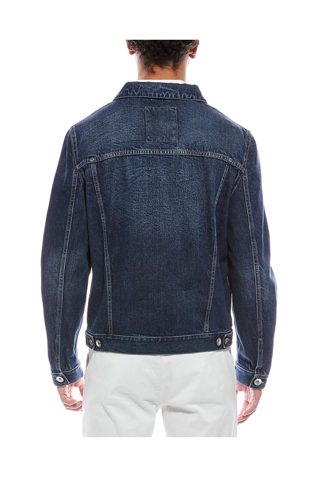 Men's Dark Blue Denim Jacket
