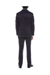 Men's Dark Blue Silk Tuxedo