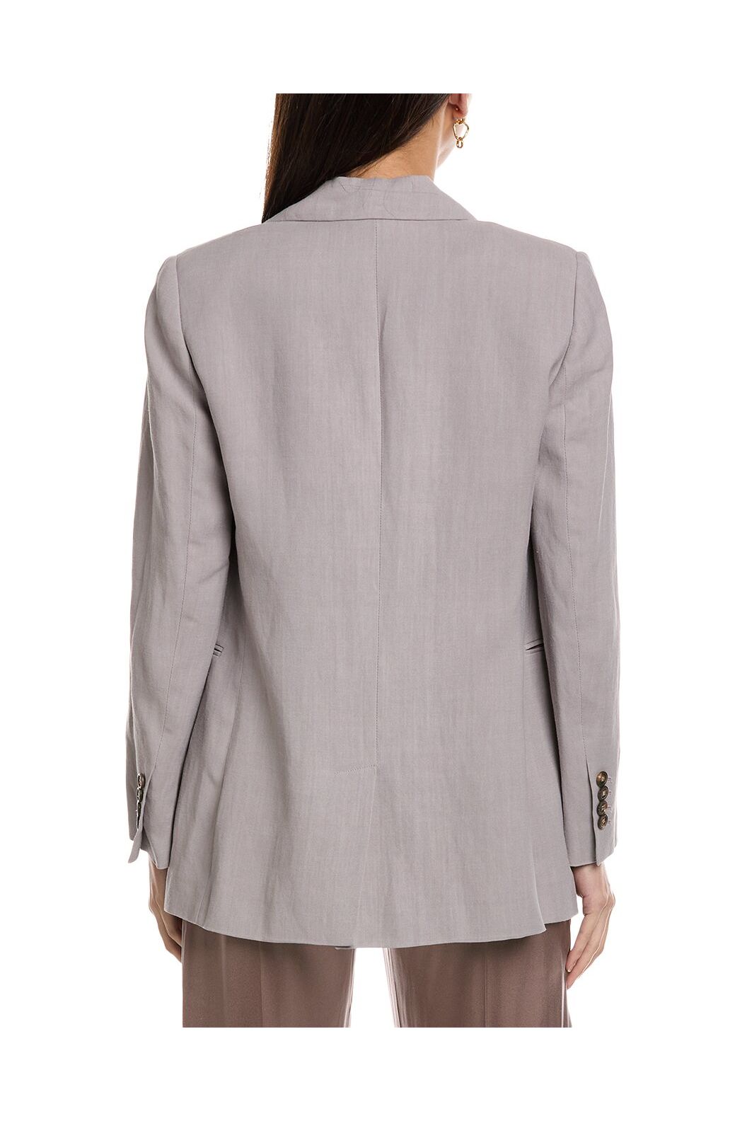 Women's Light Purple Linen Blazer