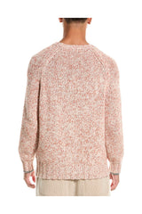 Brunello Cucinelli Men's Marled Knit Crewneck Sweater