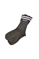 Women's Green White Two-Tone Ankle Socks