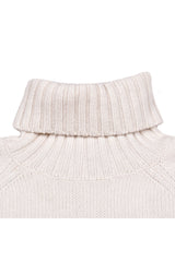 Men's Panama Navy Cashmere Turtleneck Sweater